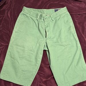 Vineyard Vines Light Green Flat Front Shorts